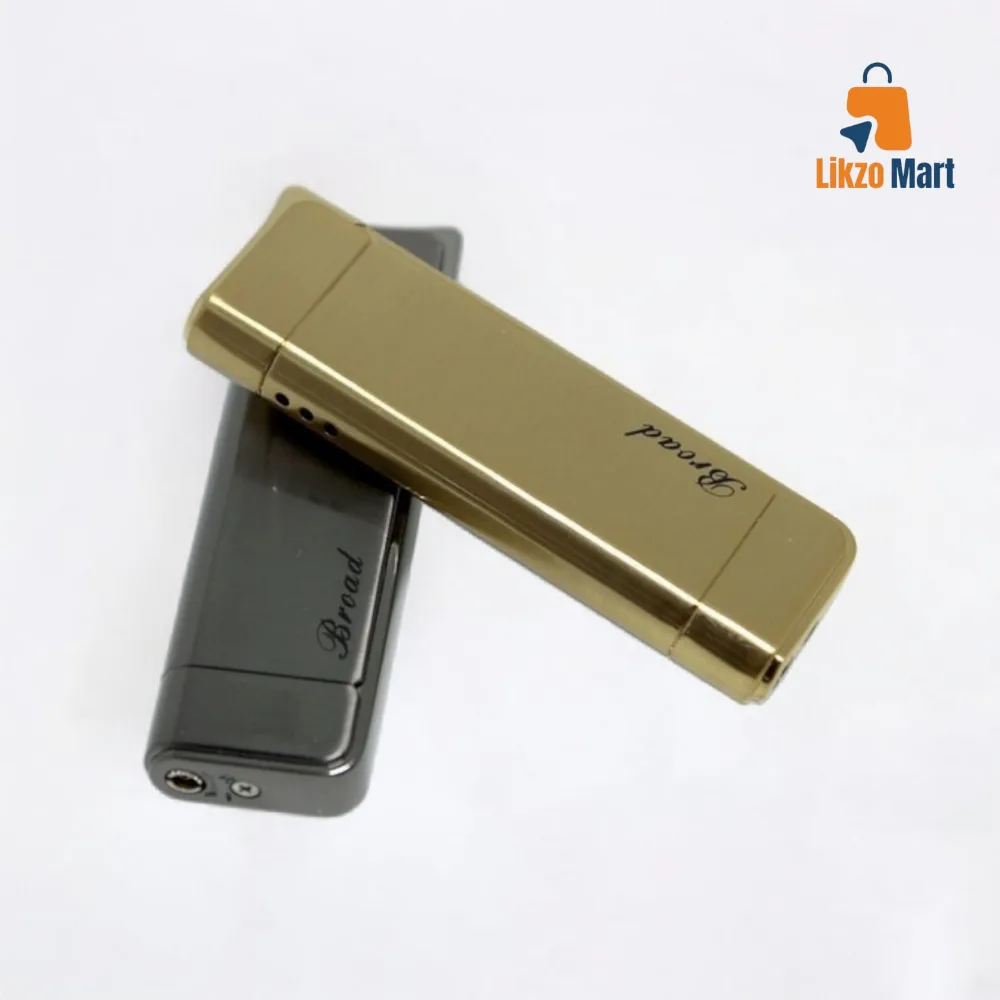 Strip Electroplating Inflatable Gas Direct Personality Metal Advertising Lighter 🔥