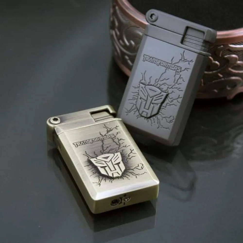 Metallic Windproof and Windproof Lighter Transformer Gas Lighter