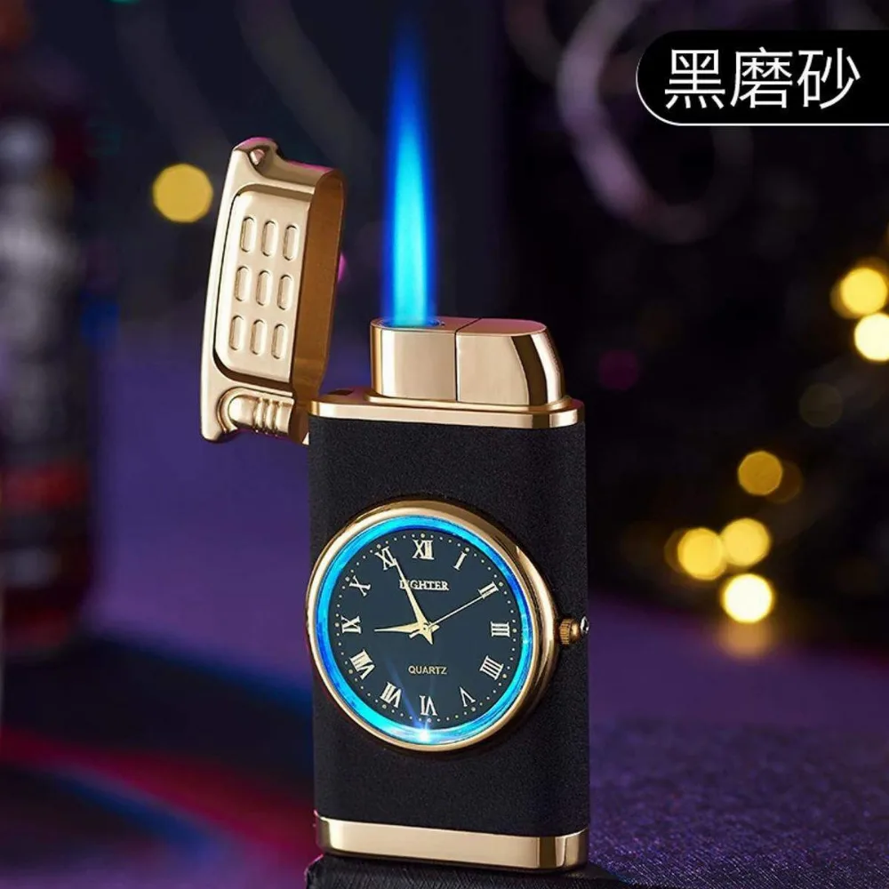 ⌚🔥 Creative Watch Style Blue Flame Gas Lighter