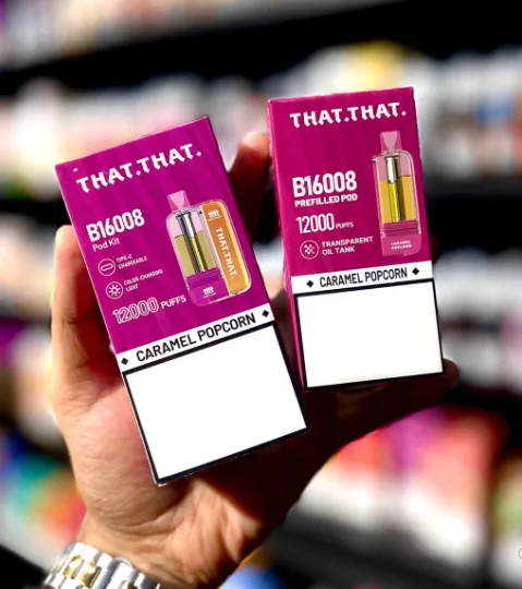 That That CARAMEL POPCORN Cartridge 12K Puffs