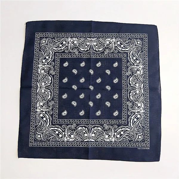 Cotton and Linen Small Square Scarf men's New Spring and Autumn Summer Fashion All-match Korean Style Headscarf Work Hip-hop Scarf style