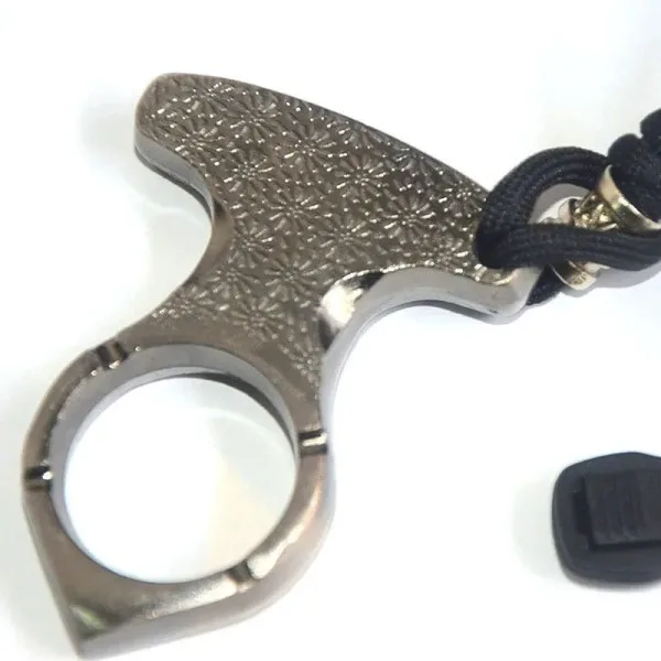 Single-Finger Ring Buckle Keychain Outdoor Men's and Women's Self-Defense