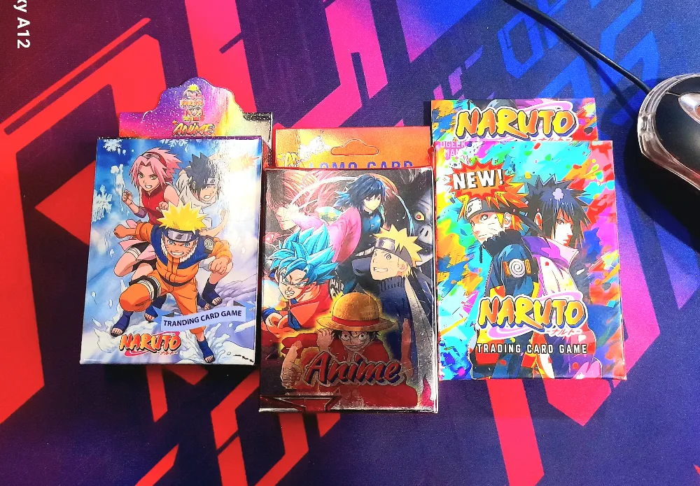 NARUTO/ANIME GAMES CARD ( 2 pack combo)