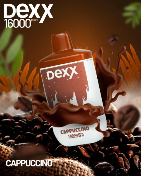 Dexx Cappuccino (Disposable Vape)16000 Puffs