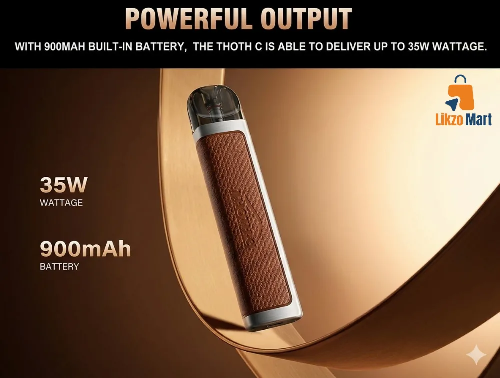 Kumiho Thoth C Pod System Kit 35 Watt 900 Mah