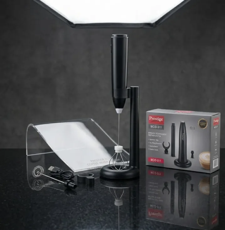 Prestige Mukti Wireless Rechargeable Multifunction Coffee Whisk (Model MC/D-311)