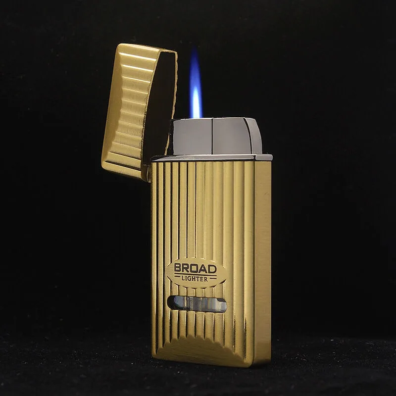Broad Metal Gas Lighter 🔥