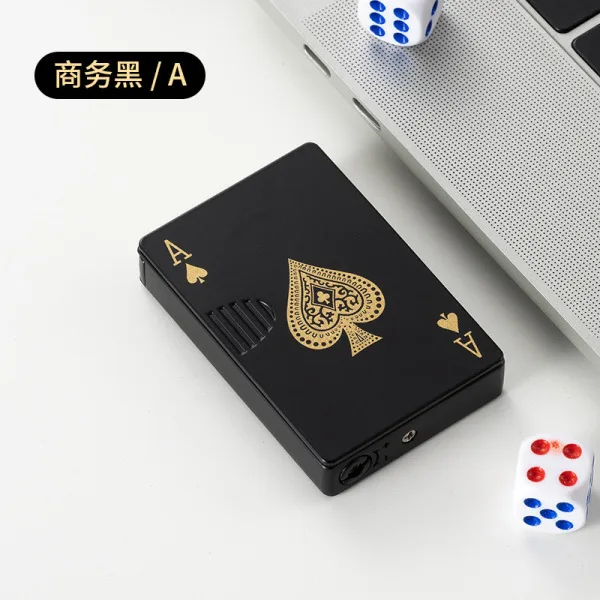 Card Gas Lighter Keyring