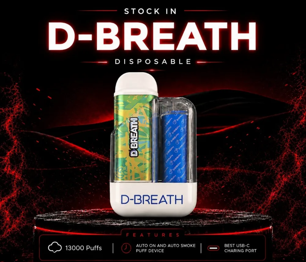 D-BREATH Switch Pro-13000 Puff Prefilled Pod Kit