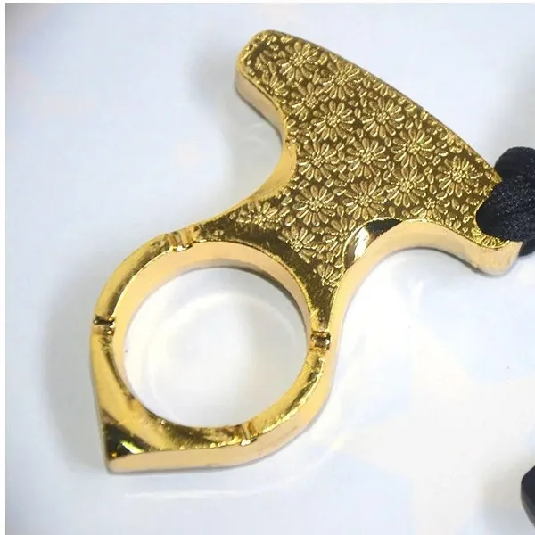 Single-Finger Ring Buckle Keychain Outdoor Men's and Women's Self-Defense