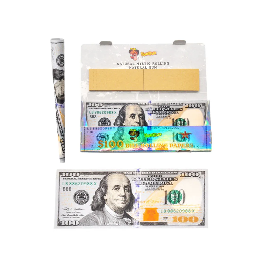 Premium King Size $100 Dollar Rolling Paper