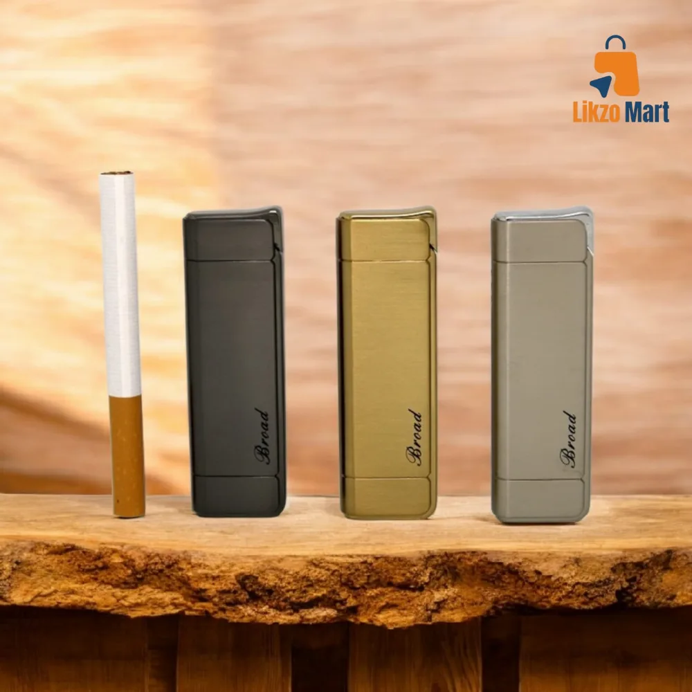 Strip Electroplating Inflatable Gas Direct Personality Metal Advertising Lighter 🔥