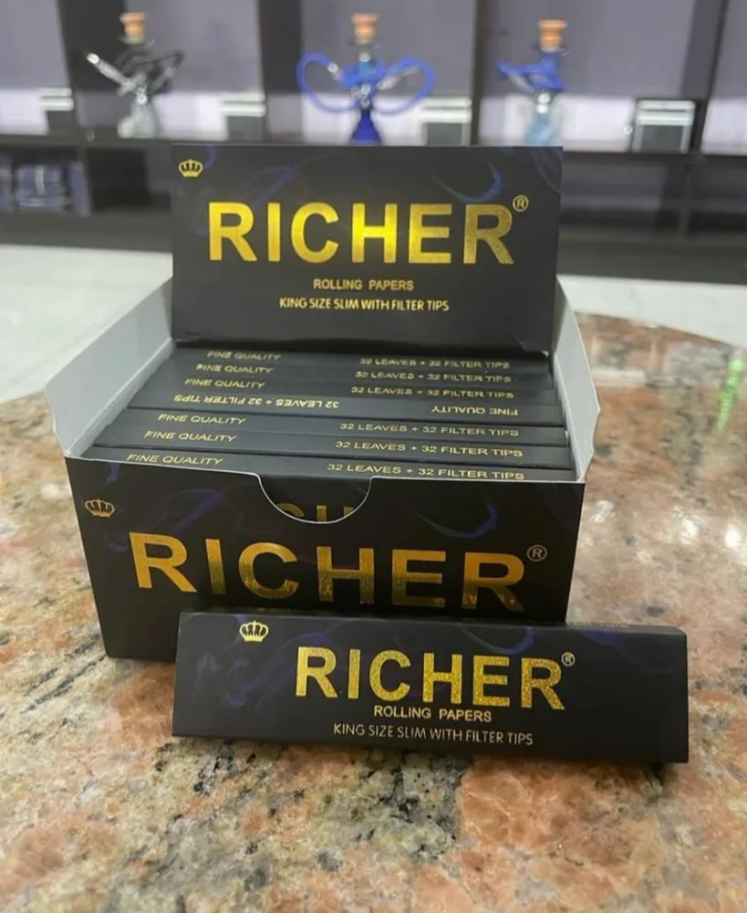 Richer king Filter Tips Rolling Papers