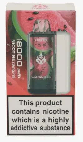 Ttigger 18k Puffs Disposable Watermelon 1 Piece