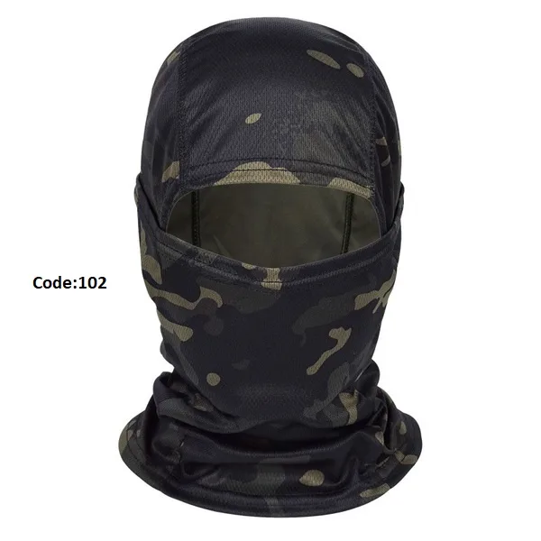 Cycling Headgear American Camouflage Sunscreen Mask Outdoor Mask Quick-drying Mesh Fabric Hiking Protective Windproof Headgear