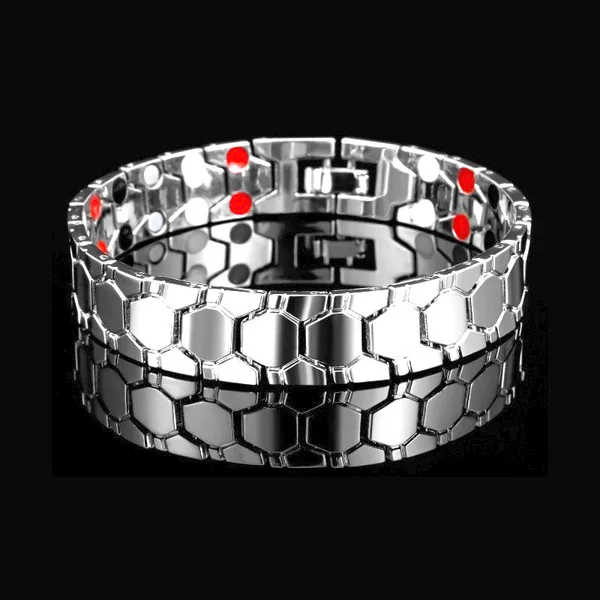 Long Rui cross-border hot diamond double point European and American men's bracelet magnet detachable bracelet spherical magnetic bracelet