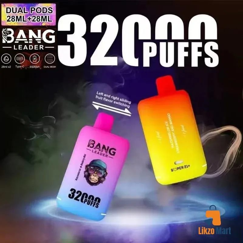 Bang Leader 32000 Puffs Dual Flavors Disposable Vape
