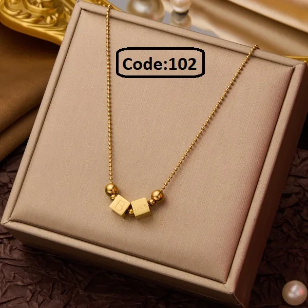 Premium লাক্সারি নেকলেস 💫 ( Only Necklace )