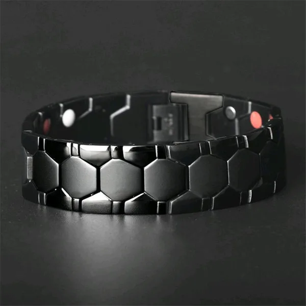 cross-border hot diamond double point European and American men's bracelet magnet detachable bracelet spherical magnetic bracelet
