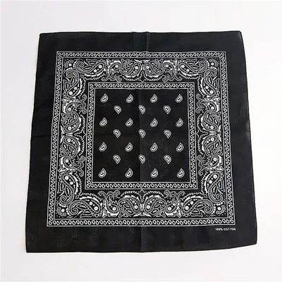 Cotton and Linen Small Square Scarf men's New Spring and Autumn Summer Fashion All-match Korean Style Headscarf Work Hip-hop Scarf style