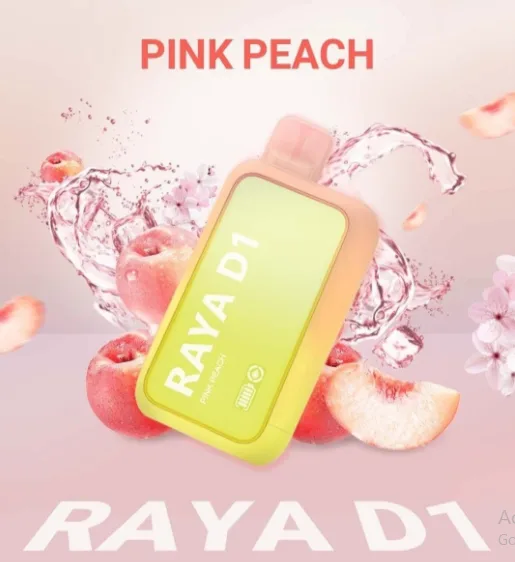 Elfbar RAYA D1 Pink Peach – 13,000 Puffs