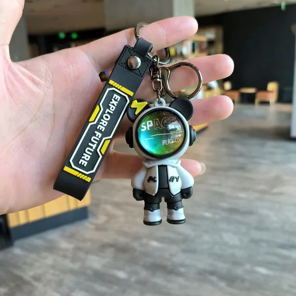 Creative Lightning Bear Keychain