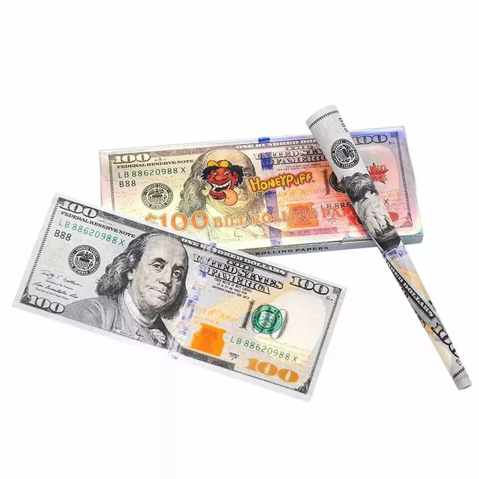 Premium King Size $100 Dollar Rolling Paper