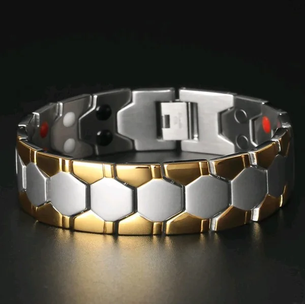 cross-border hot diamond double point European and American men's bracelet magnet detachable bracelet spherical magnetic bracelet