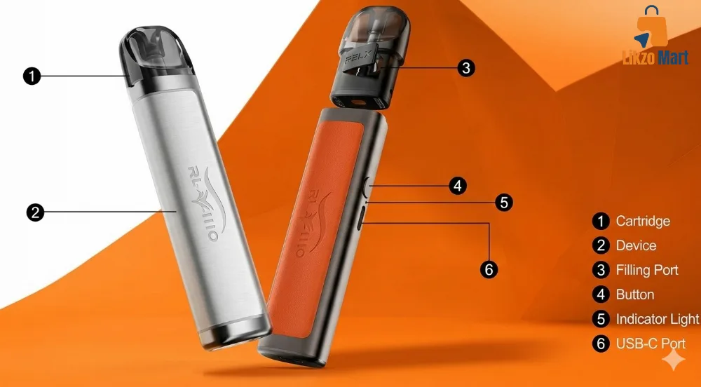 Kumiho Thoth C Pod System Kit 35 Watt 900 Mah
