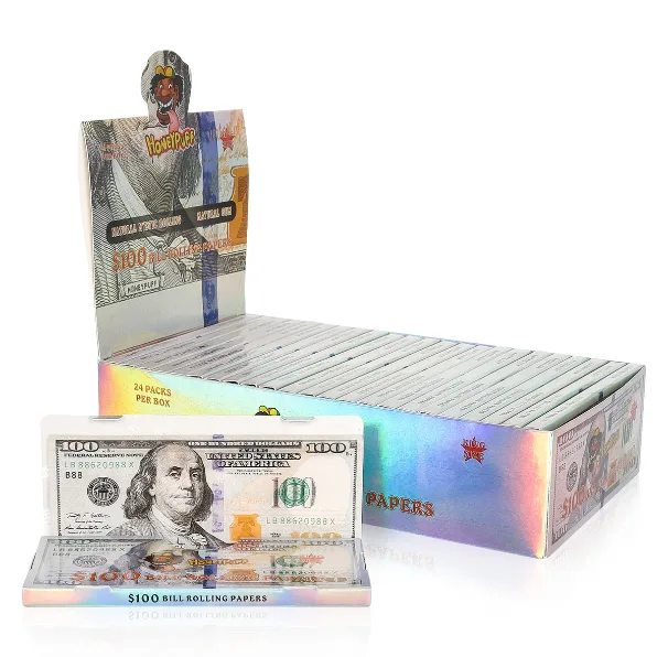 Premium King Size $100 Dollar Rolling Paper