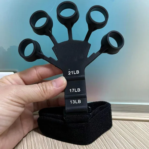 Popular Silicone Finger Tensioner Grip Strength Exercise Strength Stretching Finger Strength Device Flexion and Extension Trainer