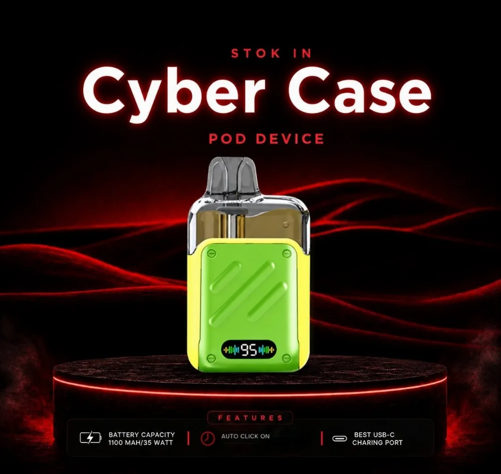 KEYSTONE CYBER CASE 30K PUFFS ( FULL KIT'S)