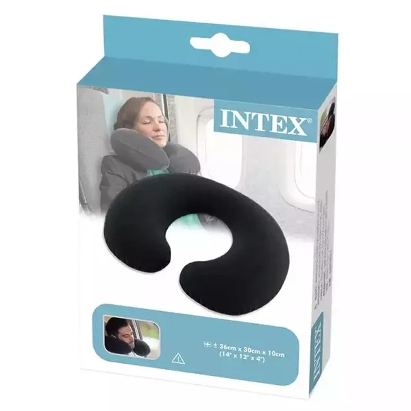 INTEX 68675 U-Shaped Inflatable Travel Pillow