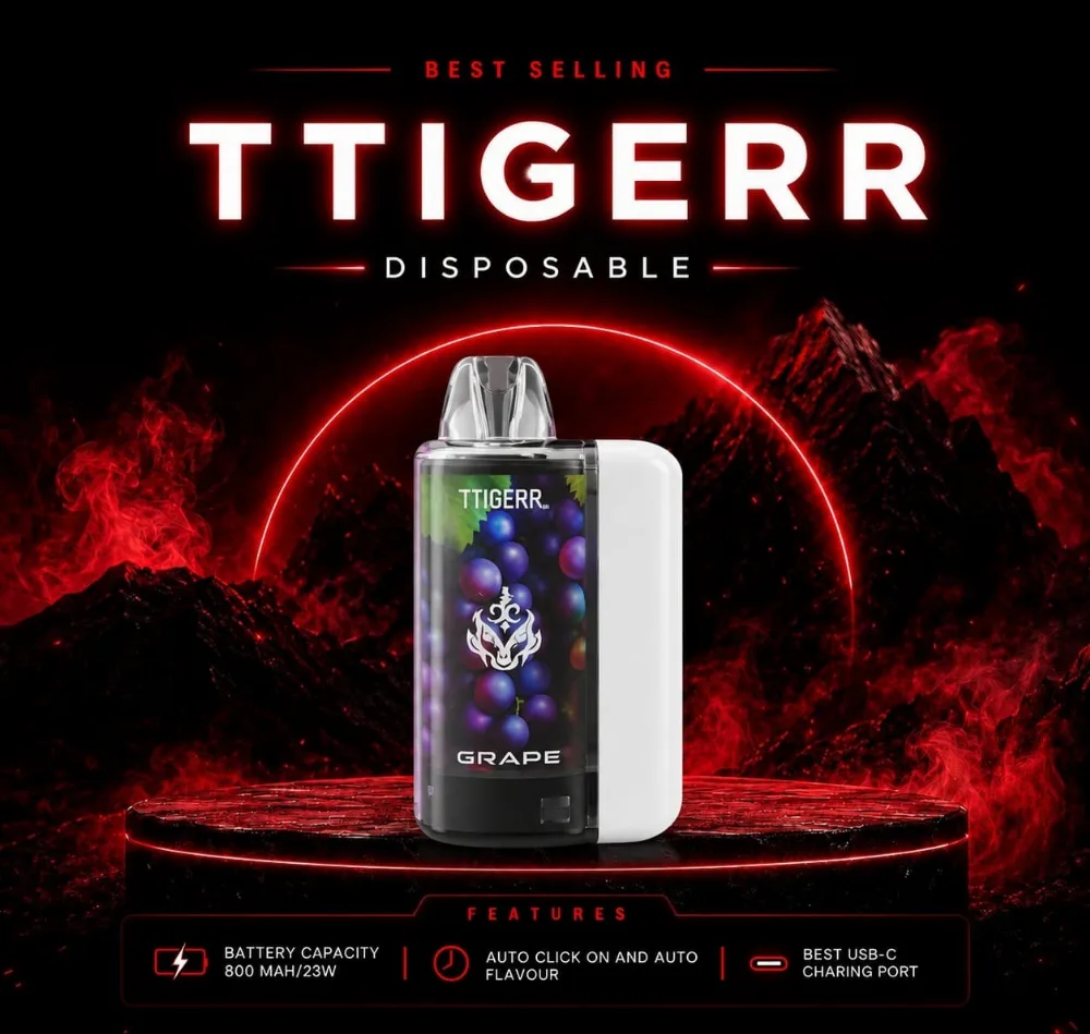 TTIGERR 18K Puffs Disposable Vape