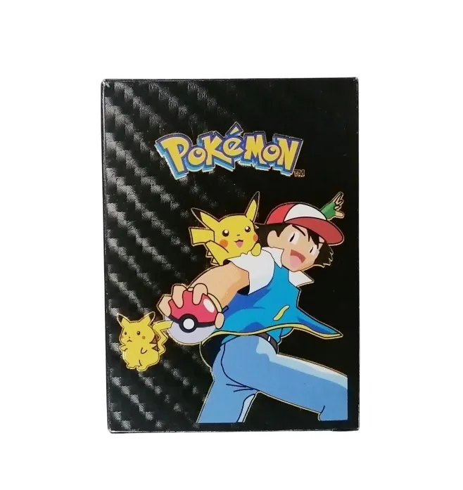 55 Pcs Pokemon Black Cards Black Foil Set English Version