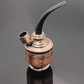 New Bronze Water Smoking Pipe Shisha Hookah Cigarette Bottle Holder Pipe Hookah Tube Filter Tar Multi Purpose