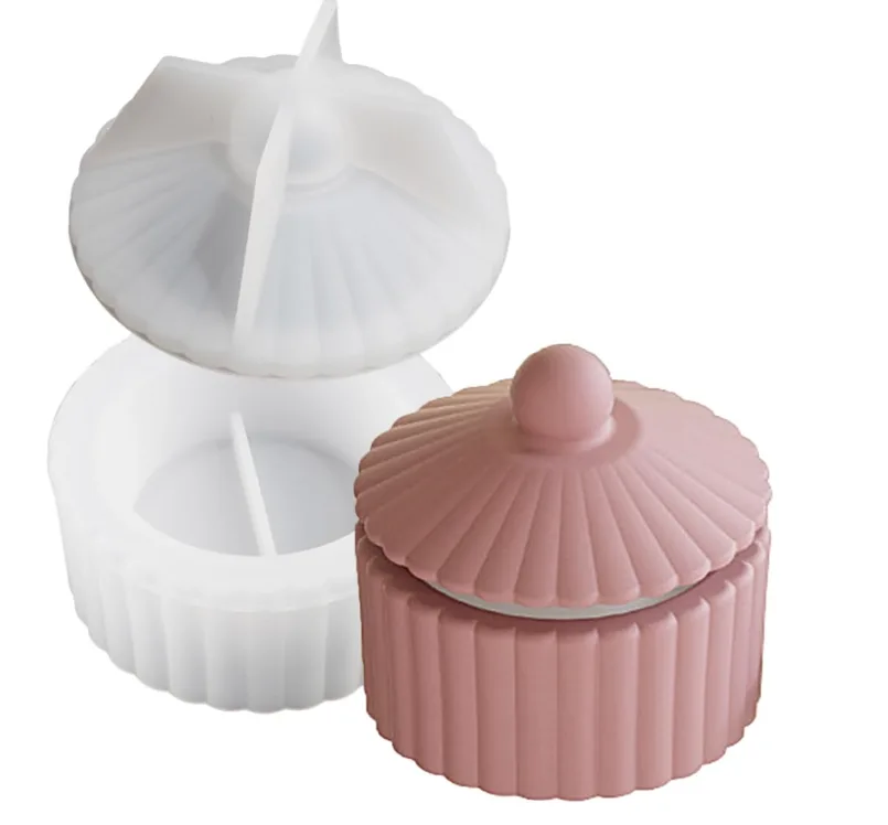 gypsum or ceramic storage jars