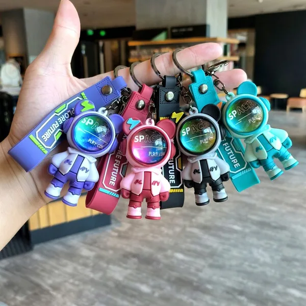 Creative Lightning Bear Keychain