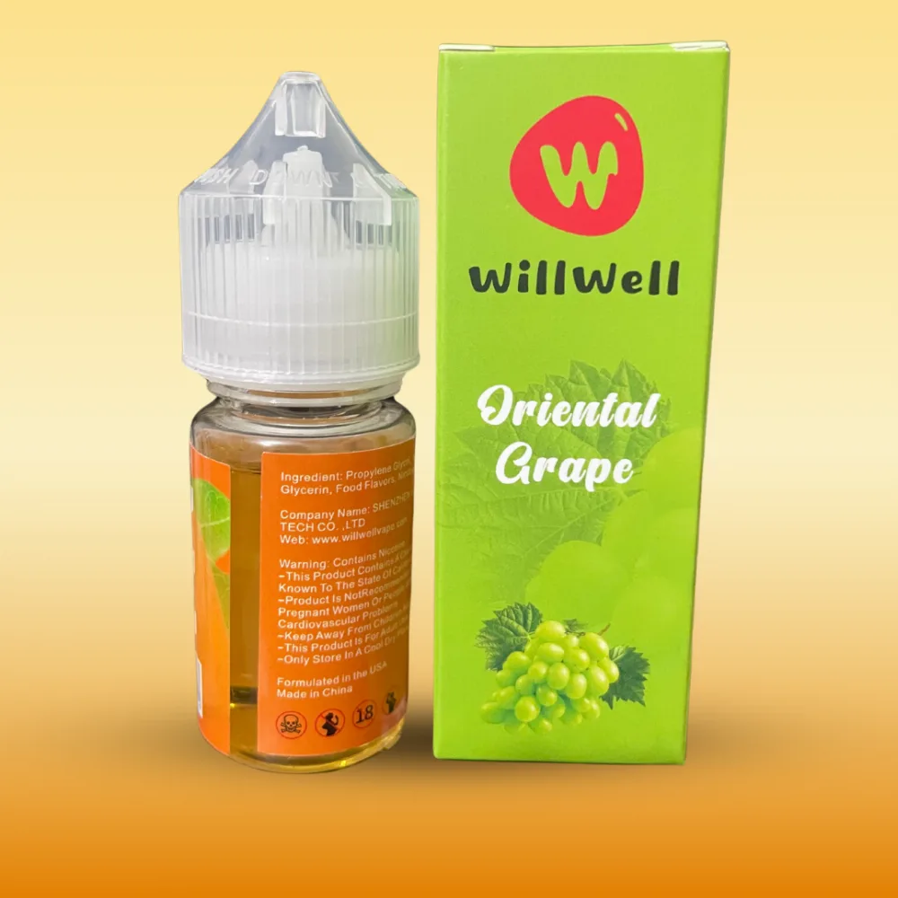 WillWell E-Liquid (10ML) for Pod device....