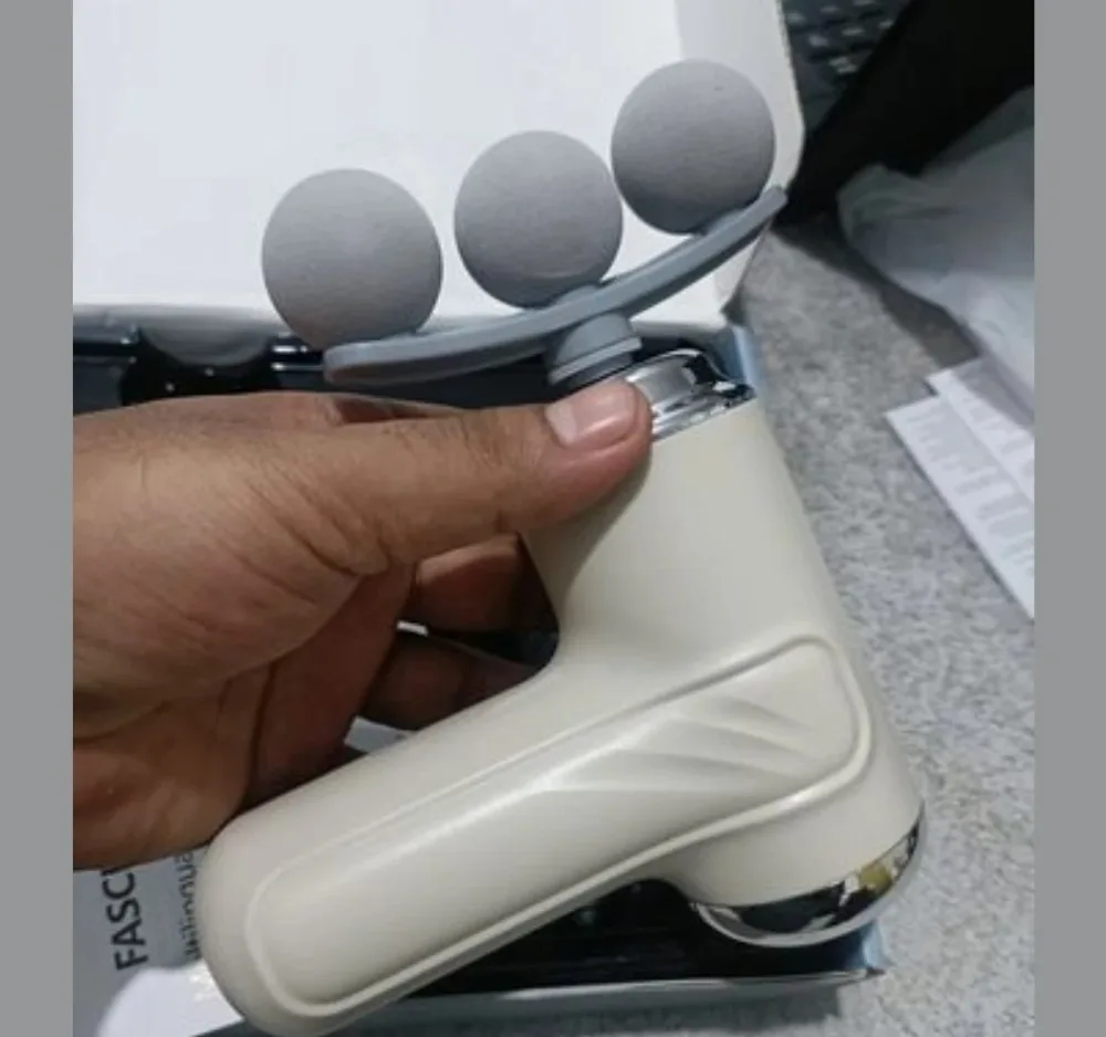 Three-Head Fascial Gun