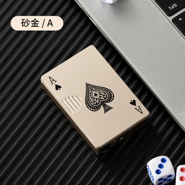 Card Gas Lighter Keyring