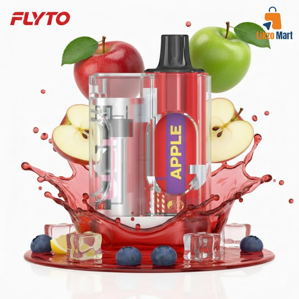 Flyto Switch 6000 Puffs Disposable Pod Kit – Rechargeable, 8ml E-liquid, Type-C Charging