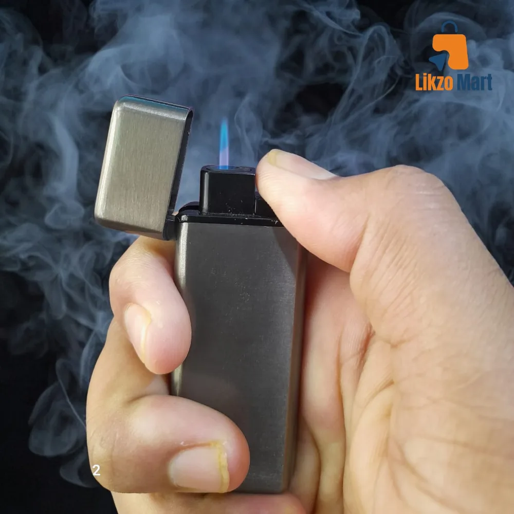 Metal Simple Design Butane Gas Lighter 🔥