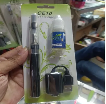 Vape E cigarette CE 10 with juice free- 1 piece