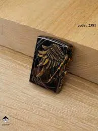 New 3D Zippo Style Gas Lighter