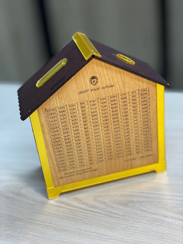 Money saving box 50000 taka