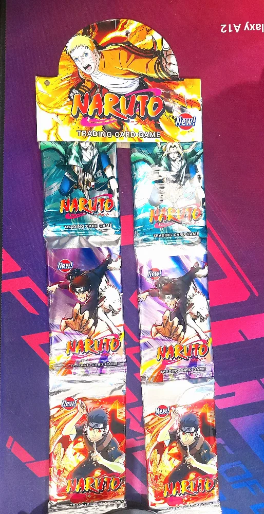 Naruto Anime TCG Card Game English Version Rare Collectibles Kids Gift Toy Holo Lamination