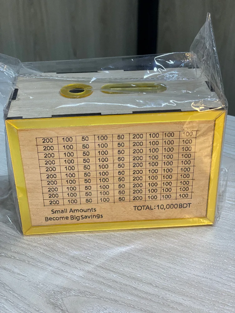 Money saving box 10000 taka