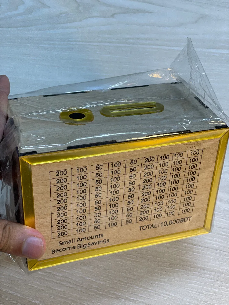 Money saving box 10000 taka