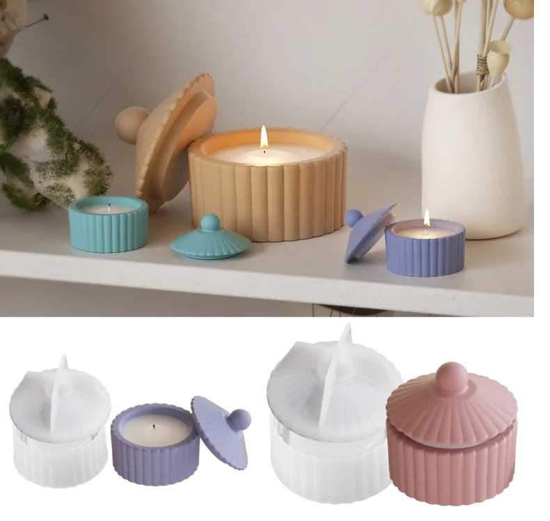gypsum or ceramic storage jars